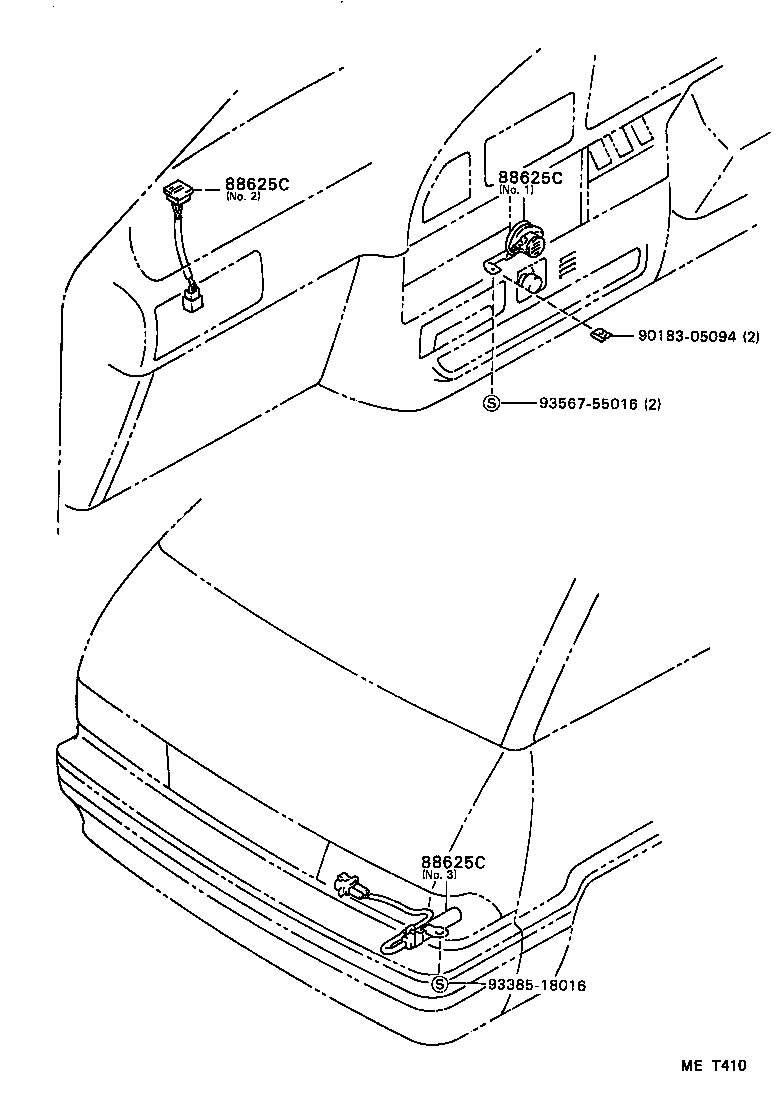 87202-28030 DUCT, HEATER AIR product image