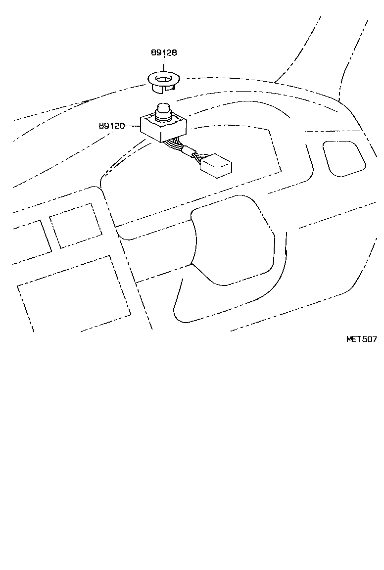 89120-20030 SENSOR, AUTOMATIC LIGHT CONTROL product image