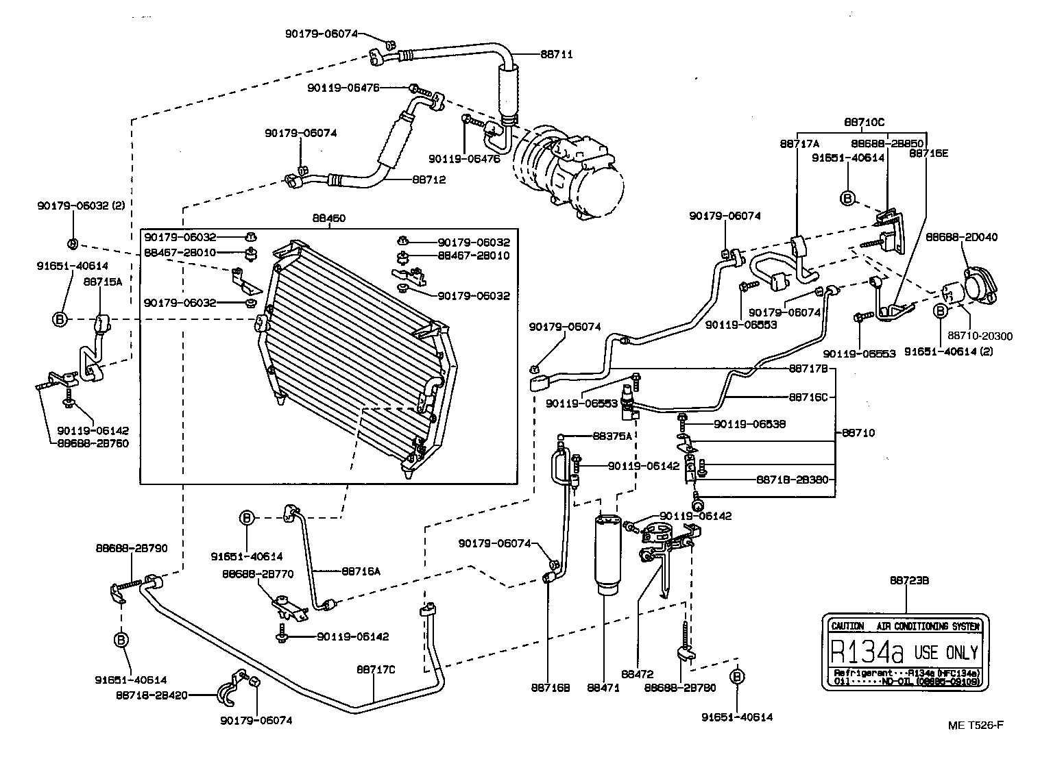 16363-64080 MOTOR ASSY, BLOWER (FOR CONDENSER) product image