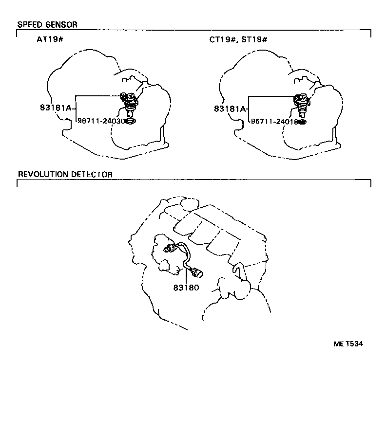 83132-05010 CASE, COMBINATION METER product image