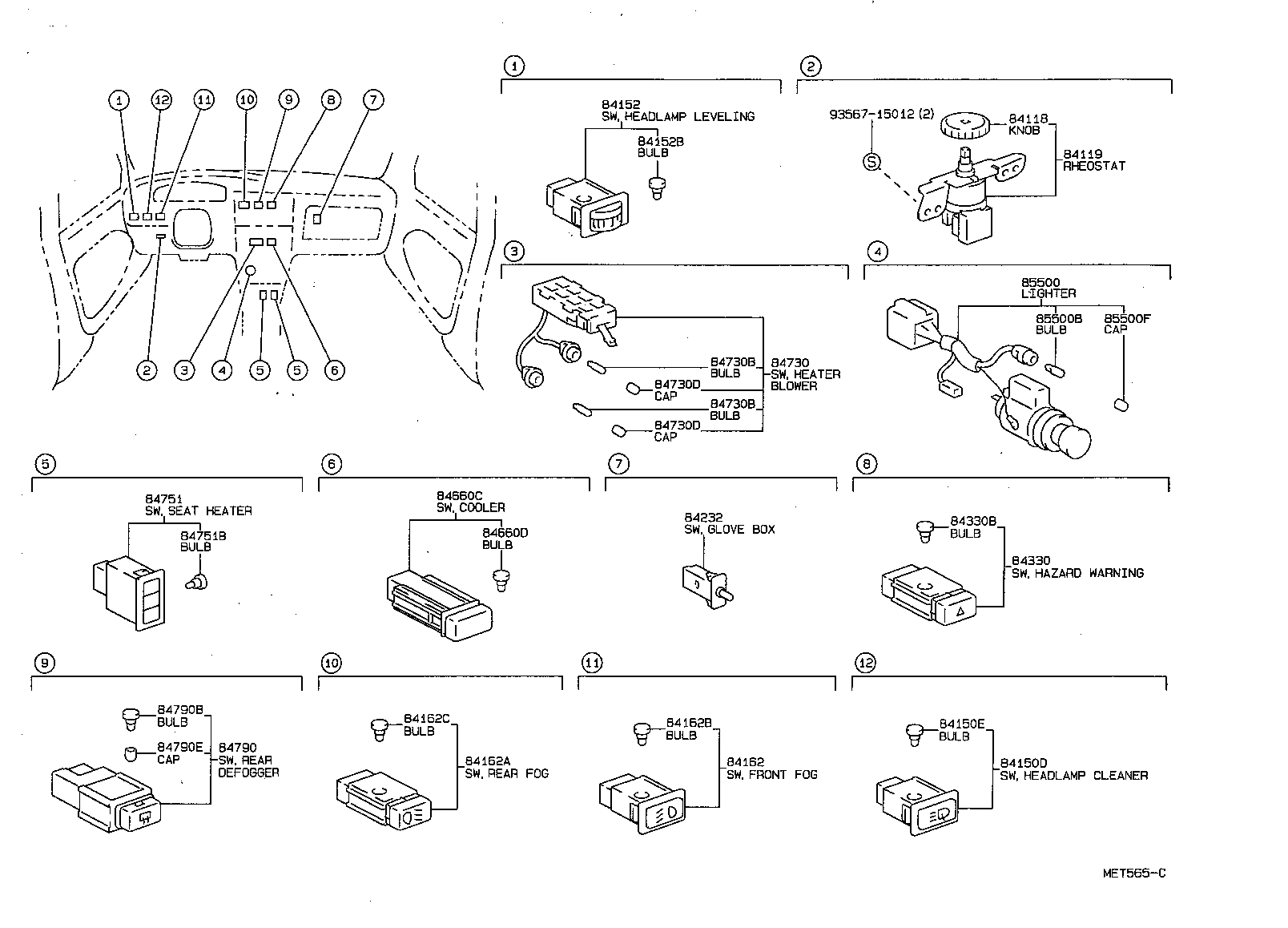 83320-09030 GAGE ASSY, FUEL SENDER product image