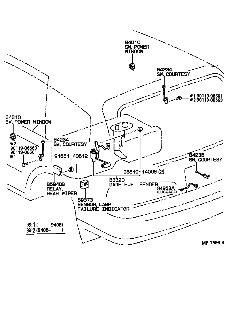 82610-06010 BLOCK ASSY, FUSE product image