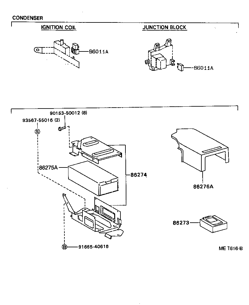 86212-33050 BRACKET, RADIO, NO.2 product image