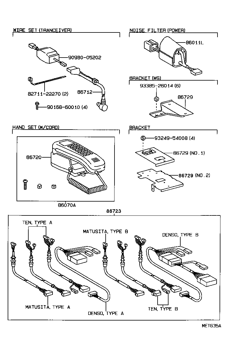 86070-30070 MOBILEPHONE & ACCESSORY ASSY (HANDSET) product image