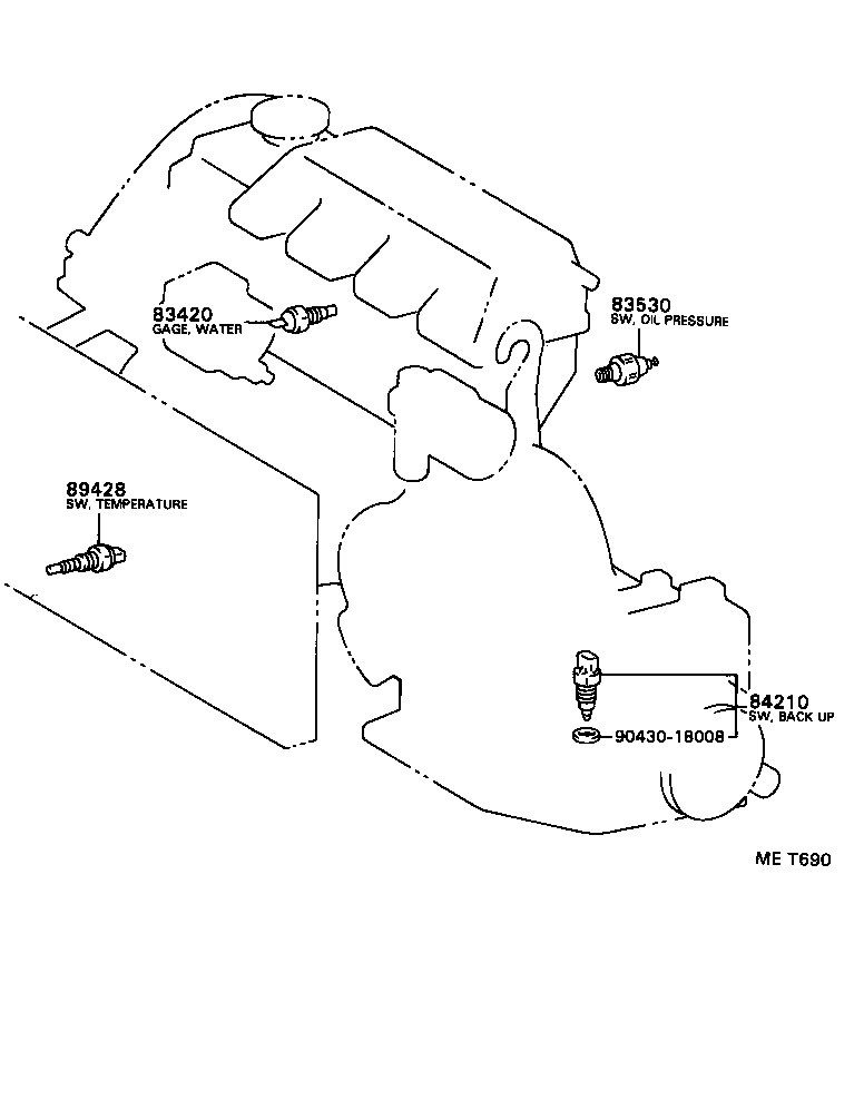 83320-80271 GAGE ASSY, FUEL SENDER product image