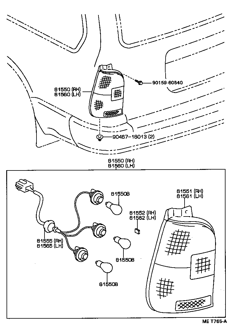 Thumbnail 2 for 81550-13340