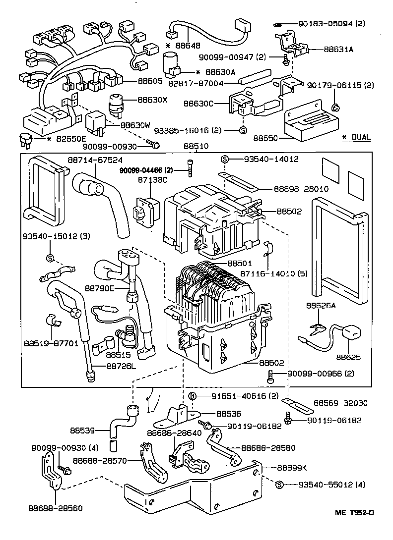 88515-28110 VALVE, COOLER EXPANSION product image