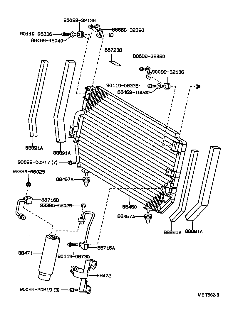 88578-32040 PACKING A (FOR COOLER) product image