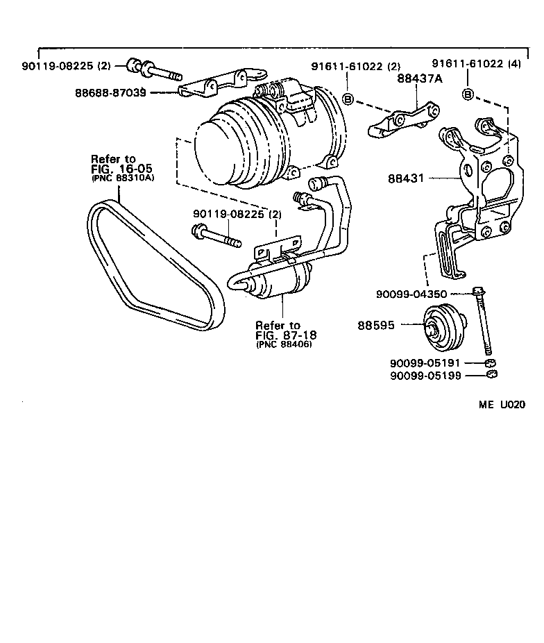 88320-28190 COMPRESSOR ASSY, COOLER product image