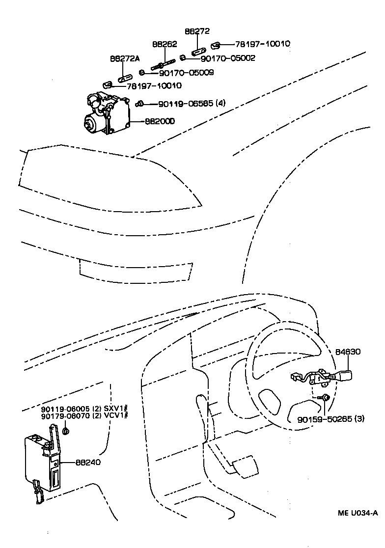 88240-33050 COMPUTER ASSY, CRUISE CONTROL product image