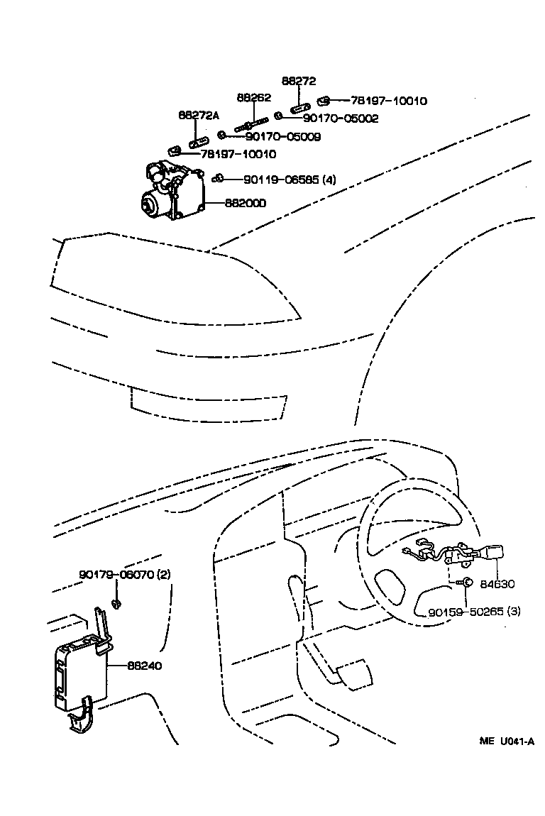 88240-33040 COMPUTER ASSY, CRUISE CONTROL product image
