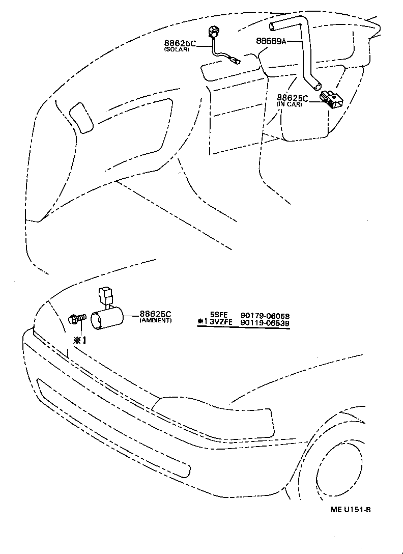 55902-33090 CONTROL SUB-ASSY, HEATER product image