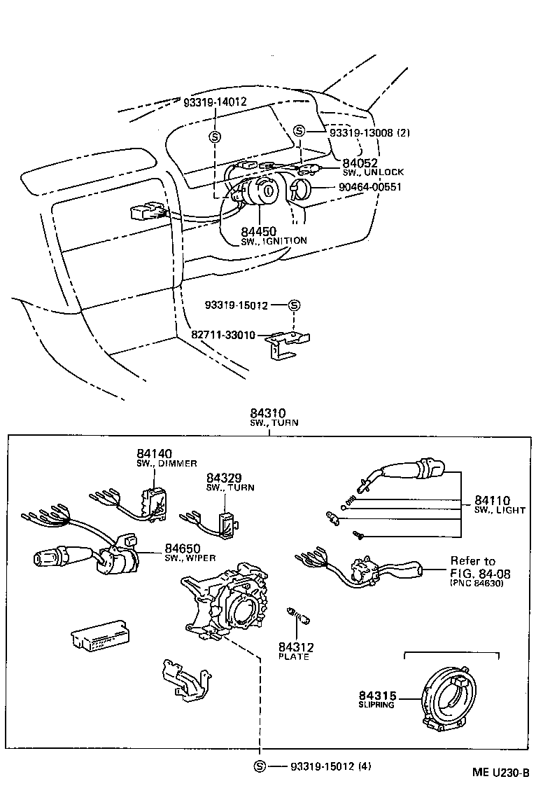 89629-33030 BRACKET, IGNITER ASSY product image