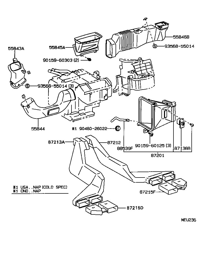 88539-02010 HOSE, DRAIN product image
