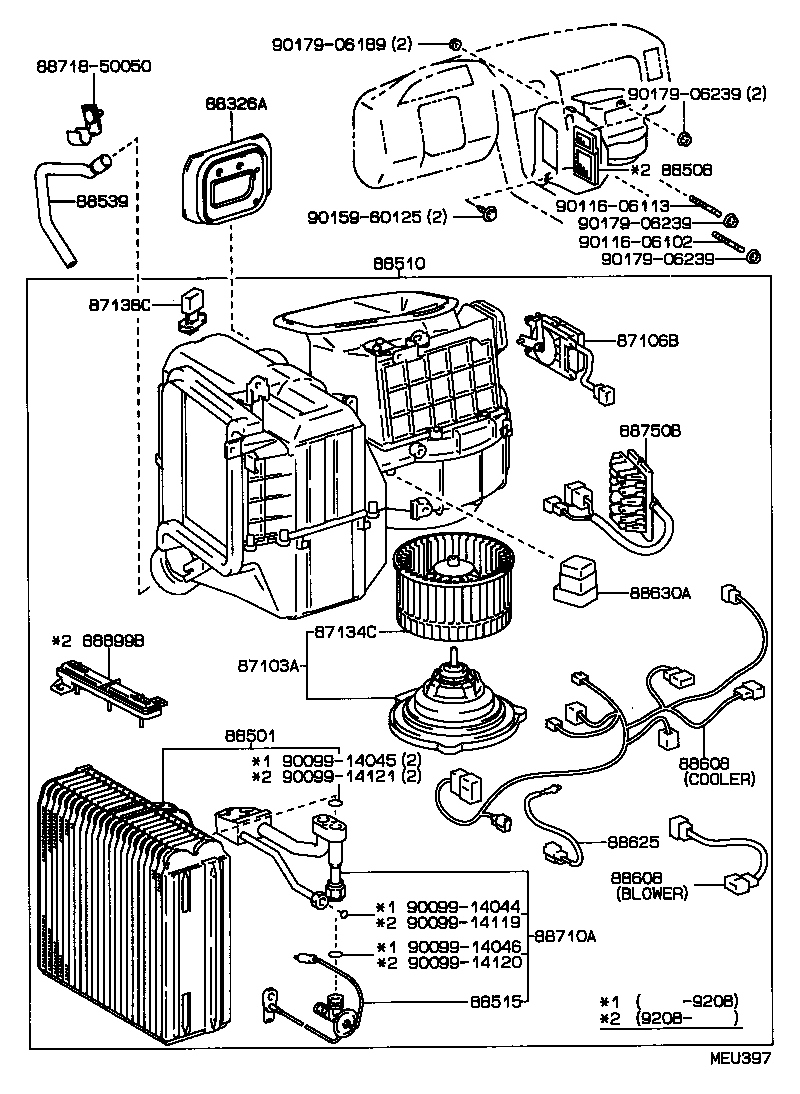 88515-50020 VALVE, COOLER EXPANSION product image