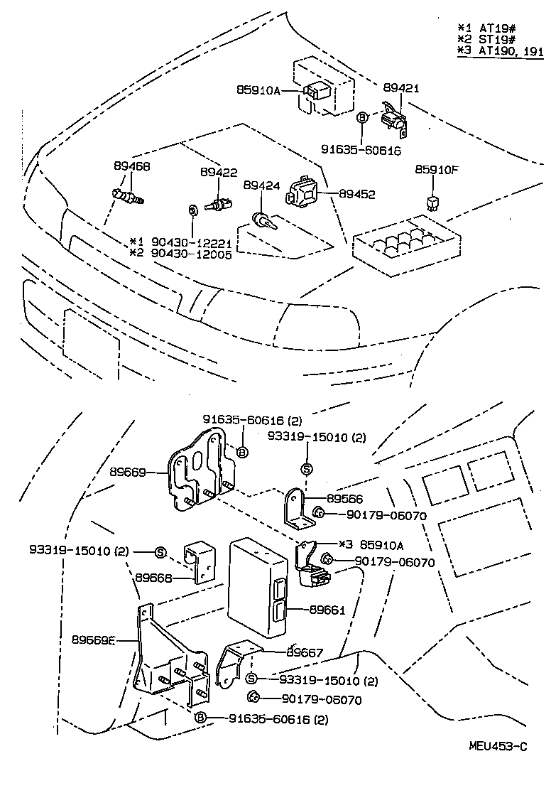 85910-20060 RELAY ASSY, CIRCUIT OPENING (FOR EFI) product image