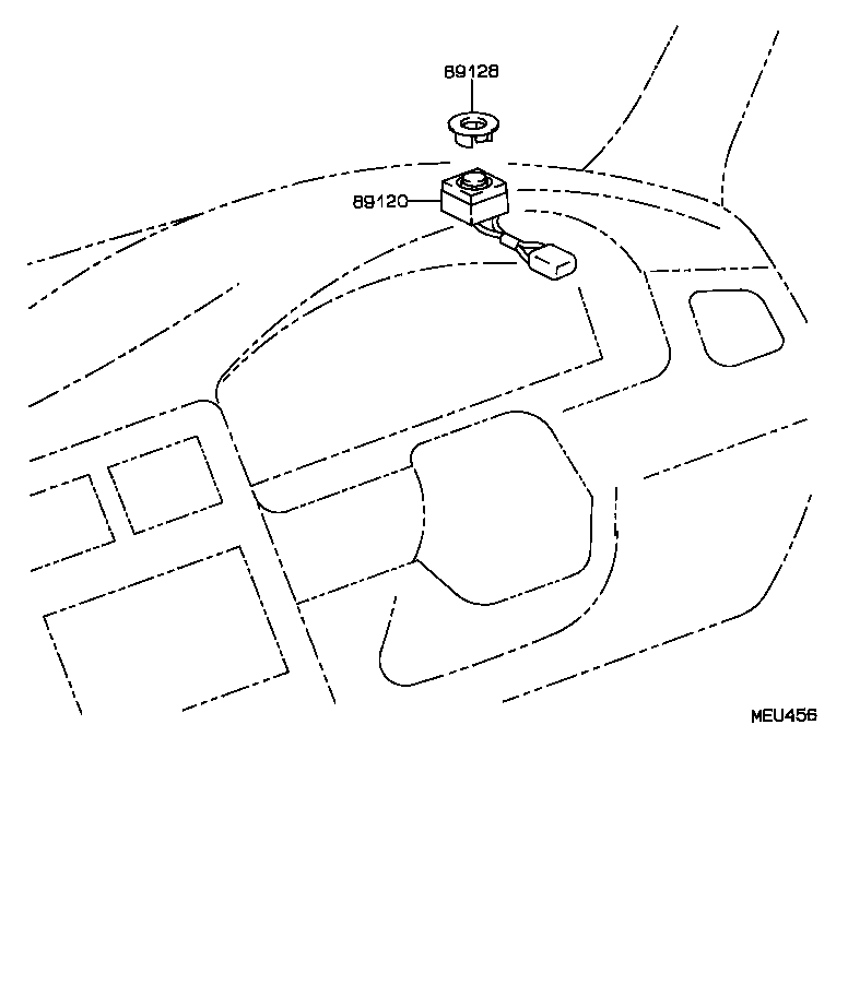 89120-20040 SENSOR, AUTOMATIC LIGHT CONTROL product image