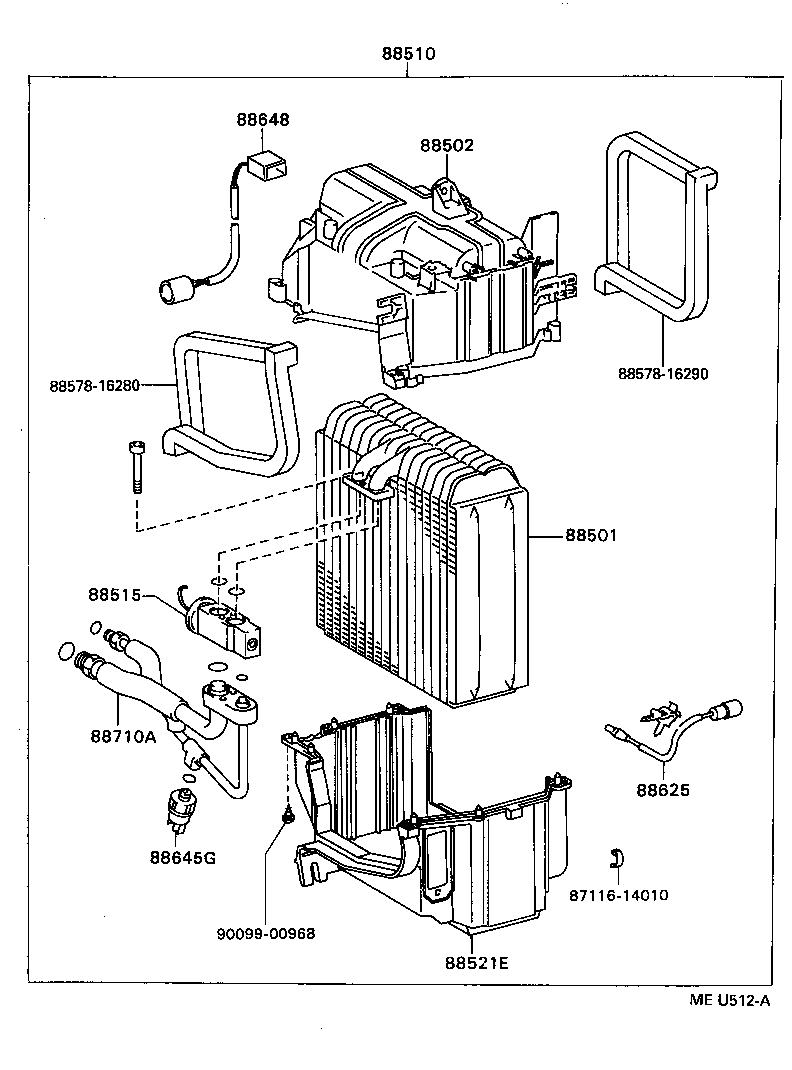 88605-1G710 HARNESS SUB-ASSY, COOLER WIRING, NO.1 product image