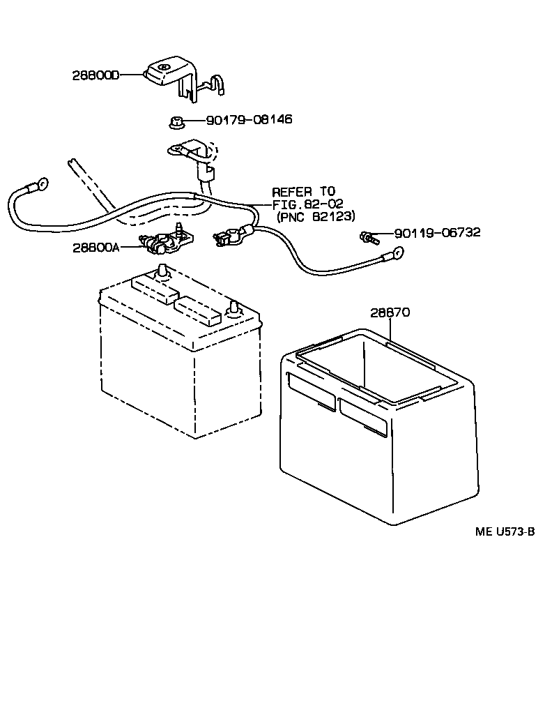 28870-74010 INSULATOR ASSY, BATTERY product image