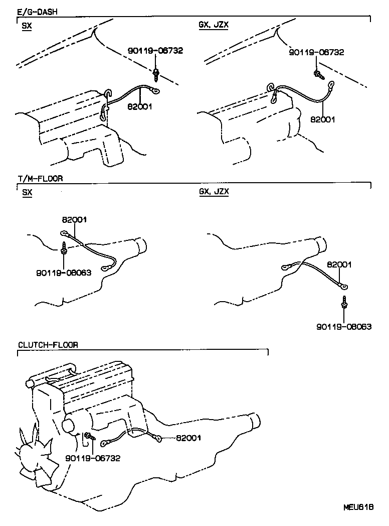 82817-2A290 PROTECTOR, WIRING HARNESS, NO.1 product image