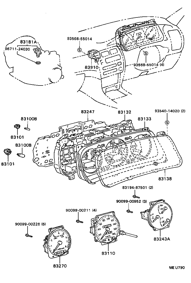 83243-1H271 GAUGE SUB-ASSY, FUEL RECEIVER product image