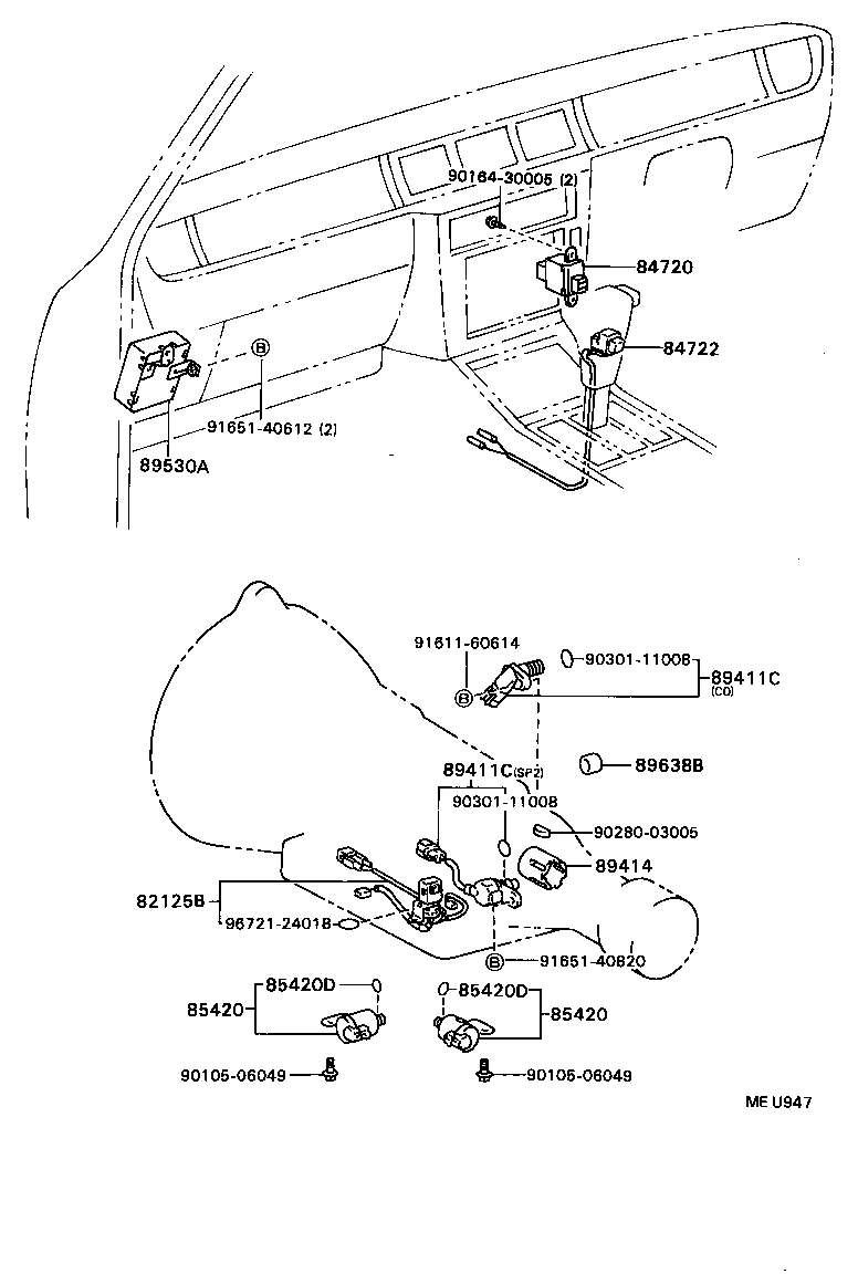 82125-40030 WIRE, TRANSMISSION product image
