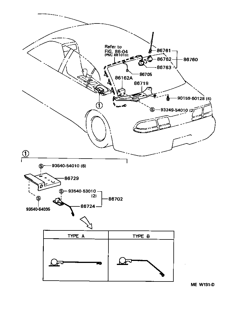Toyota 86729-30030 BRACKET, MOBILEPHONE