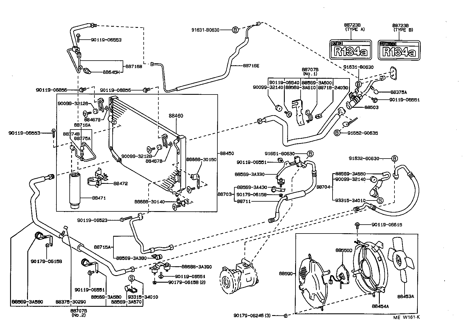 Toyota 88454-30030 SHROUD, FAN