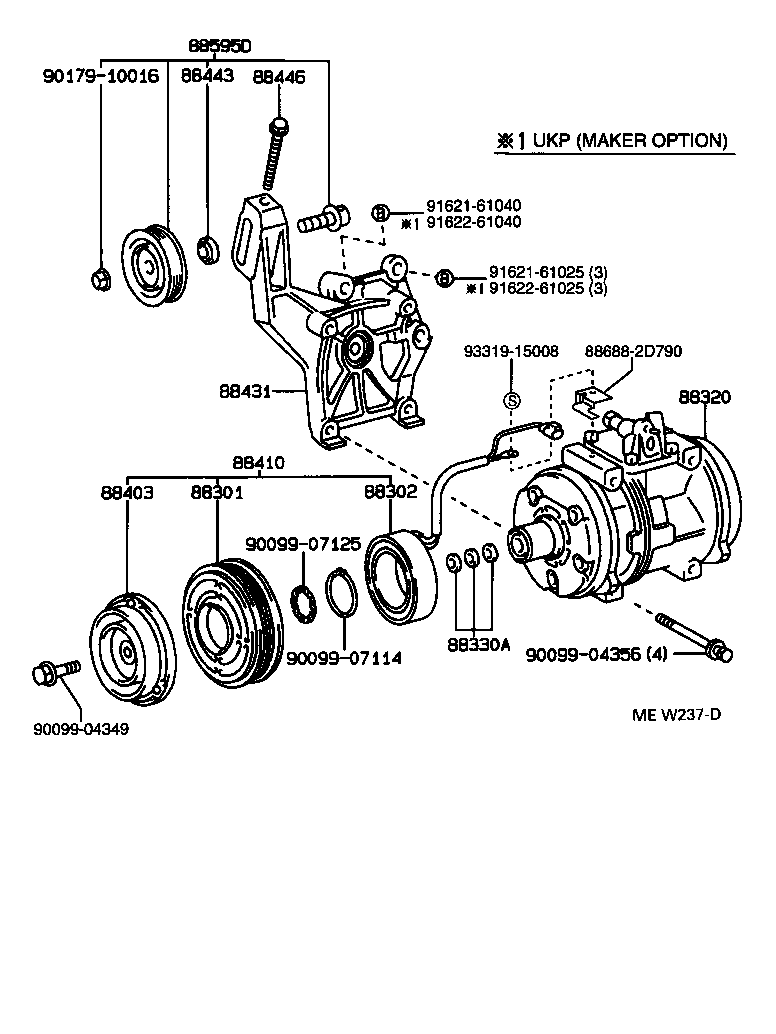 88321-2B010 HEAD, COOLER COMPRESSOR CYLINDER product image