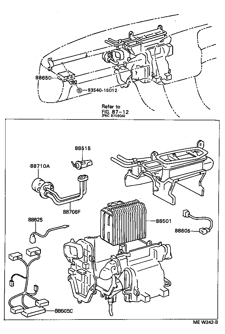 88716-33150 TUBE SUB-ASSY, LIQUID, F product image