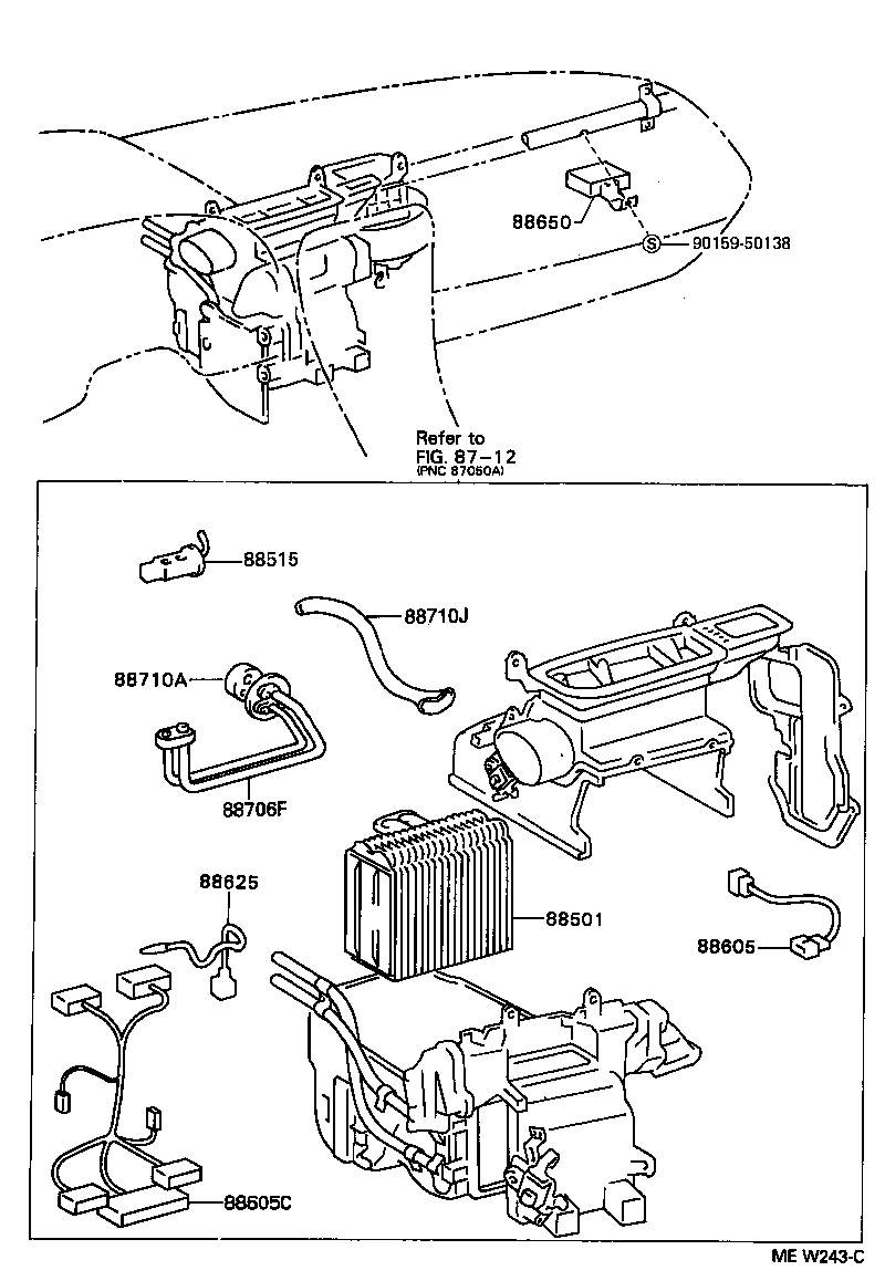 88716-33150 TUBE SUB-ASSY, LIQUID, F product image