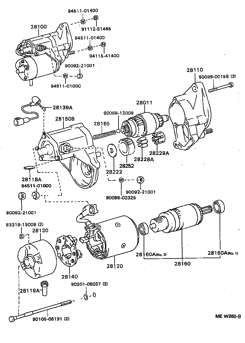 28130-78030 FRAME ASSY, STARTER COMMUTATOR END product image