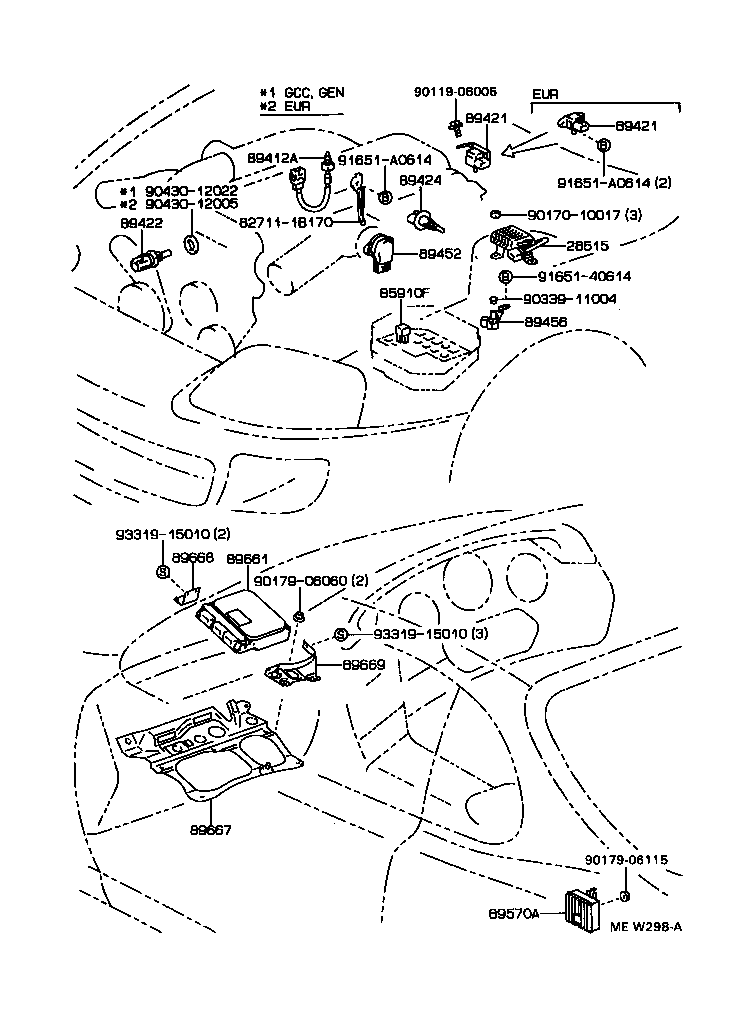 89412-14011 SENSOR, E.G.R GAS TEMPERATURE product image