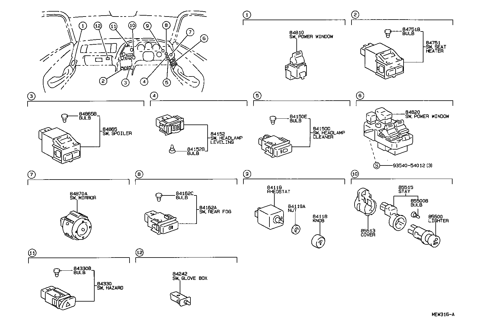 83320-80267 GAGE ASSY, FUEL SENDER product image