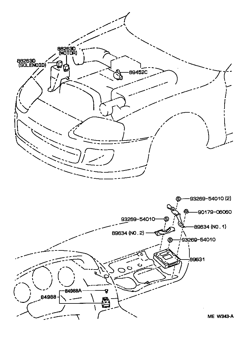 Toyota 84998-10180 CAP, TRACTION CONTROL SWICH BULB