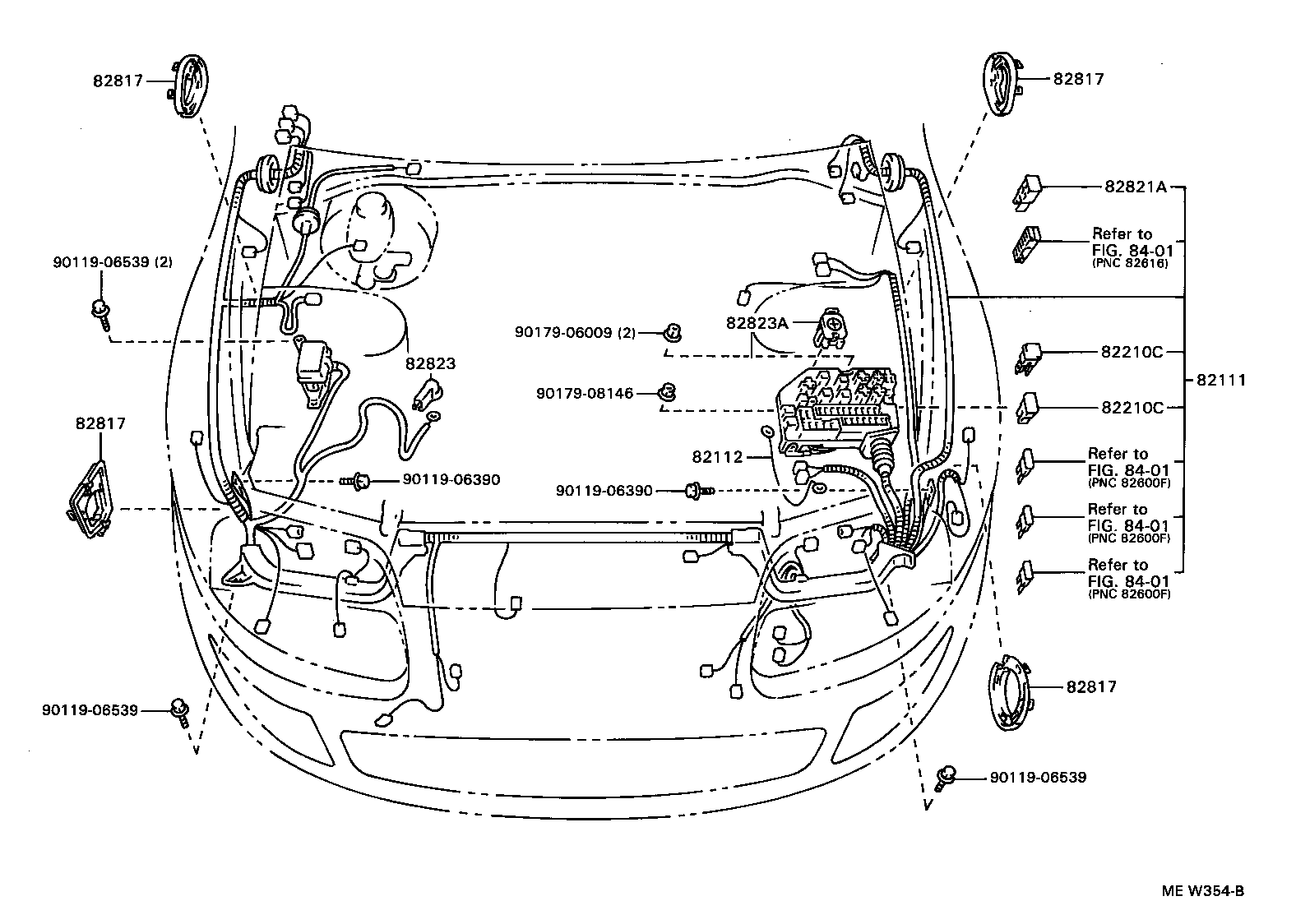 82817-24480 PROTECTOR, WIRING HARNESS, NO.1 product image