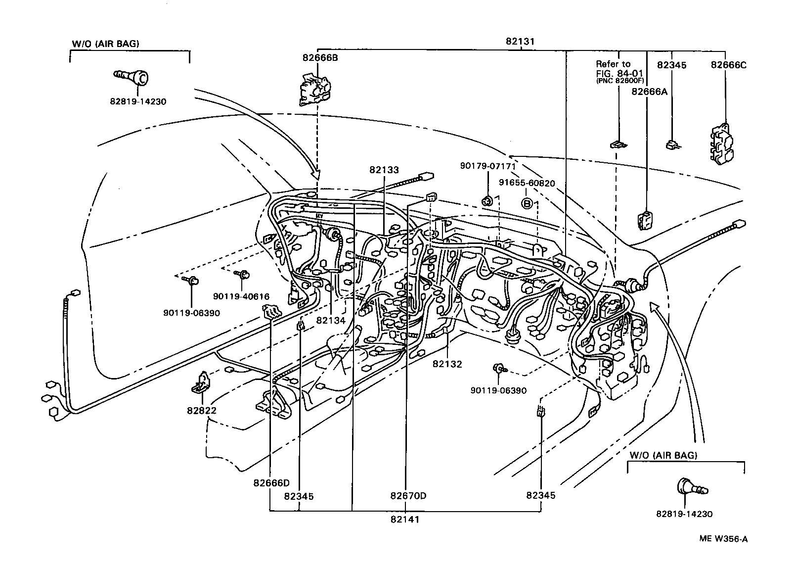 82817-24480 PROTECTOR, WIRING HARNESS, NO.1 product image