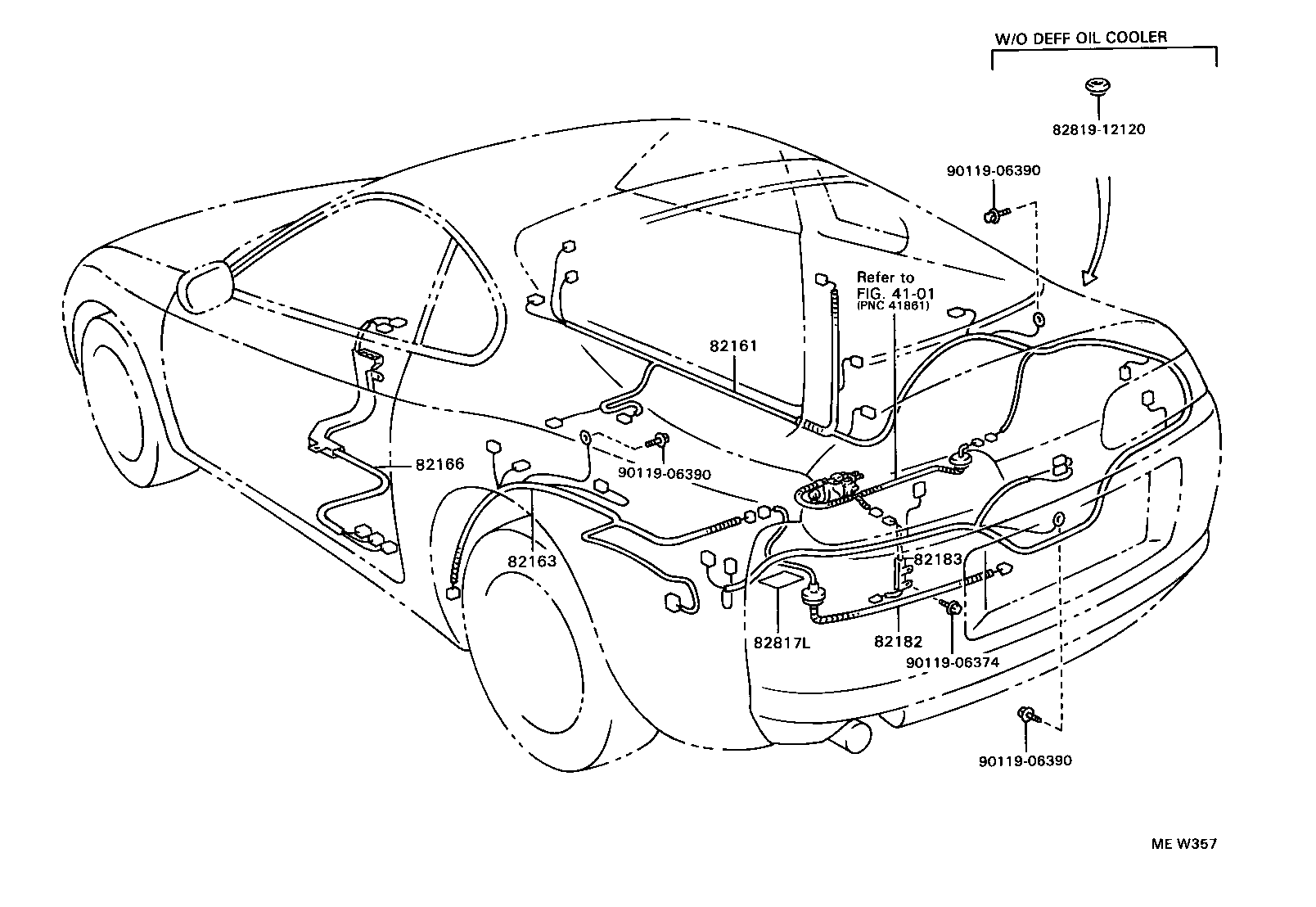 82817-24480 PROTECTOR, WIRING HARNESS, NO.1 product image
