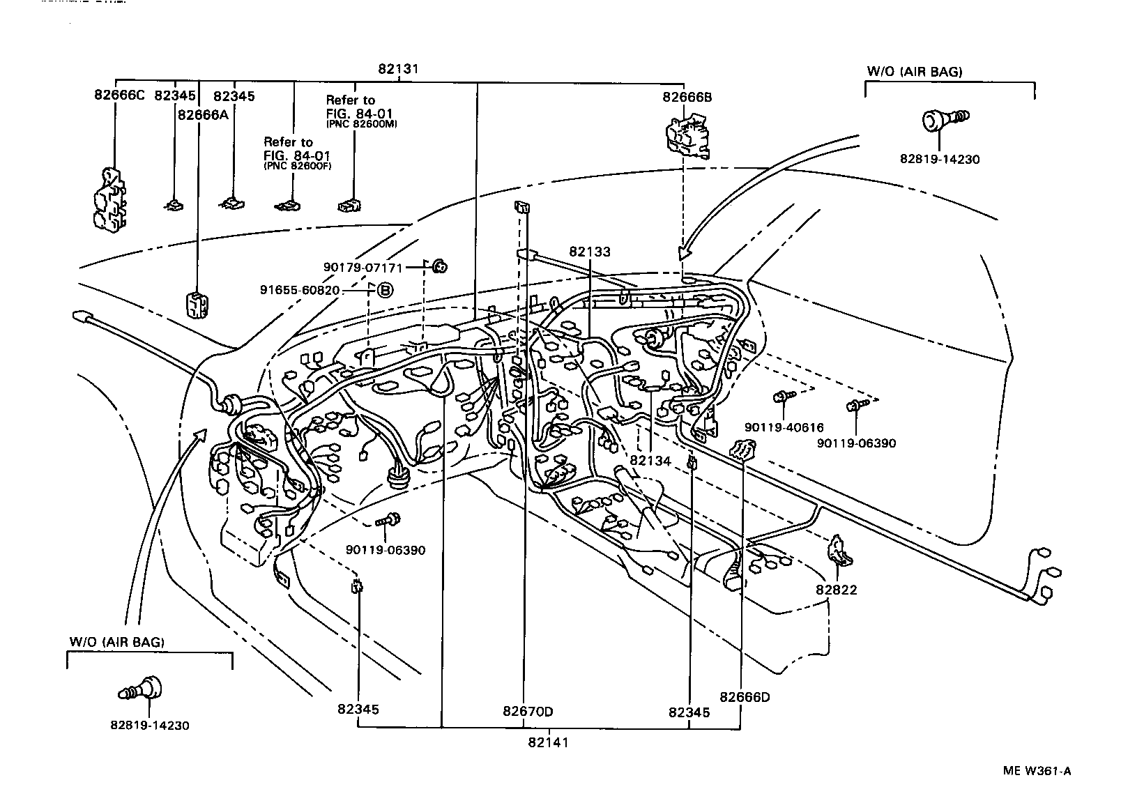 82817-24480 PROTECTOR, WIRING HARNESS, NO.1 product image