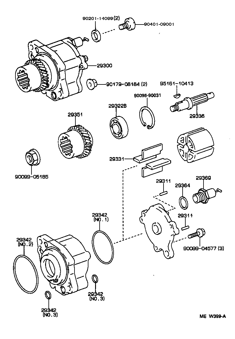 29300-17010 PUMP ASSY, VACUUM product image
