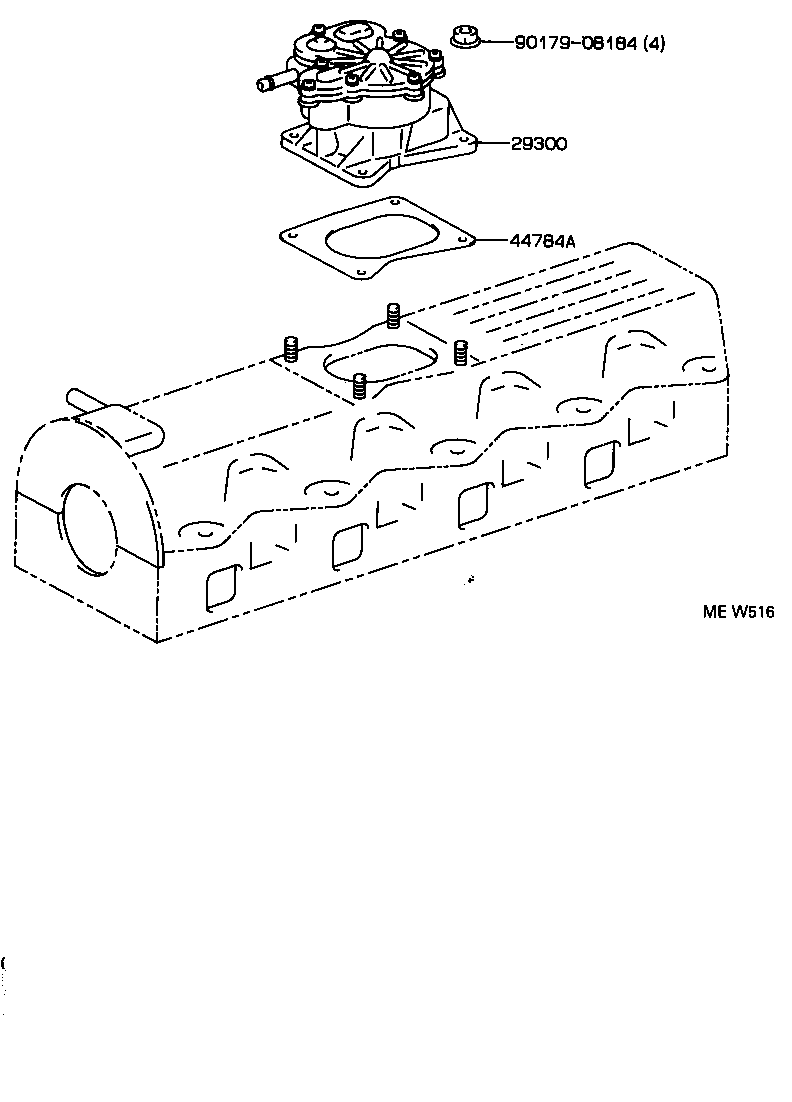 29366-64080 PULLEY, VACUUM PUMP product image