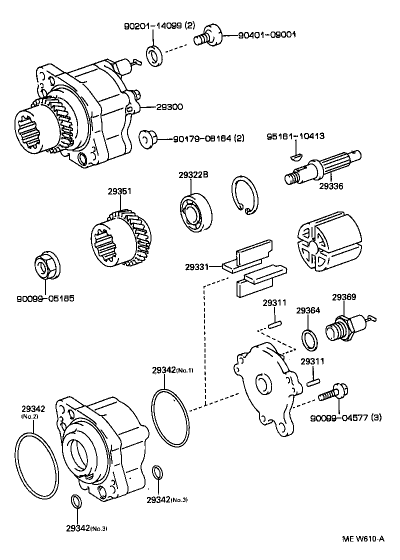 29342-67020 PACKING, VACUUM PUMP product image