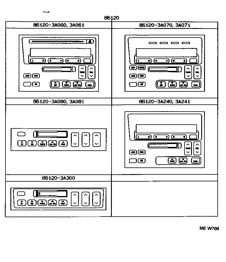 86270-28010 DISC PLAYER ASSY product image