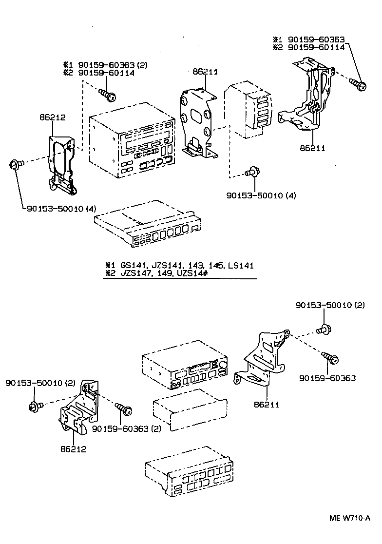 86270-28010 DISC PLAYER ASSY product image