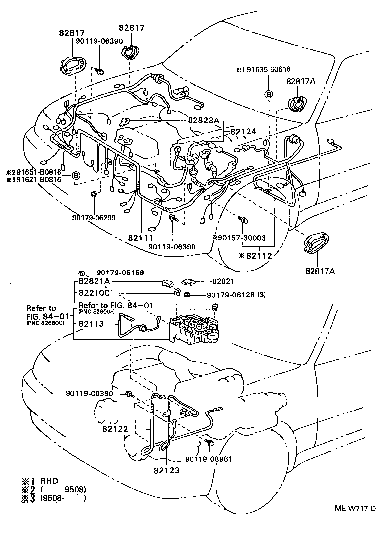 82817-3F210 PROTECTOR, WIRING HARNESS, NO.1 product image