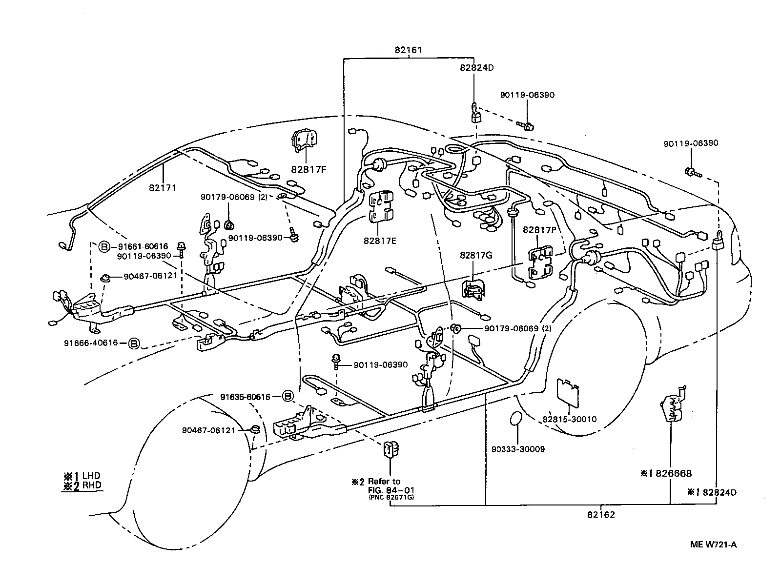 82817-3F210 PROTECTOR, WIRING HARNESS, NO.1 product image