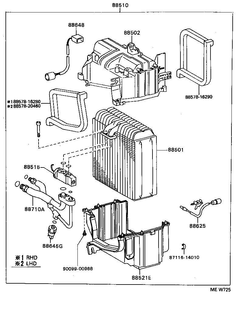 88605-1G331 HARNESS SUB-ASSY, COOLER WIRING, NO.1 product image