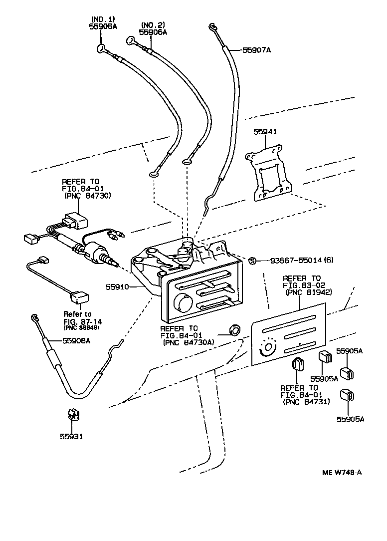 55848-30080 DUCT, HEATER TO REGISTER, NO.6 product image