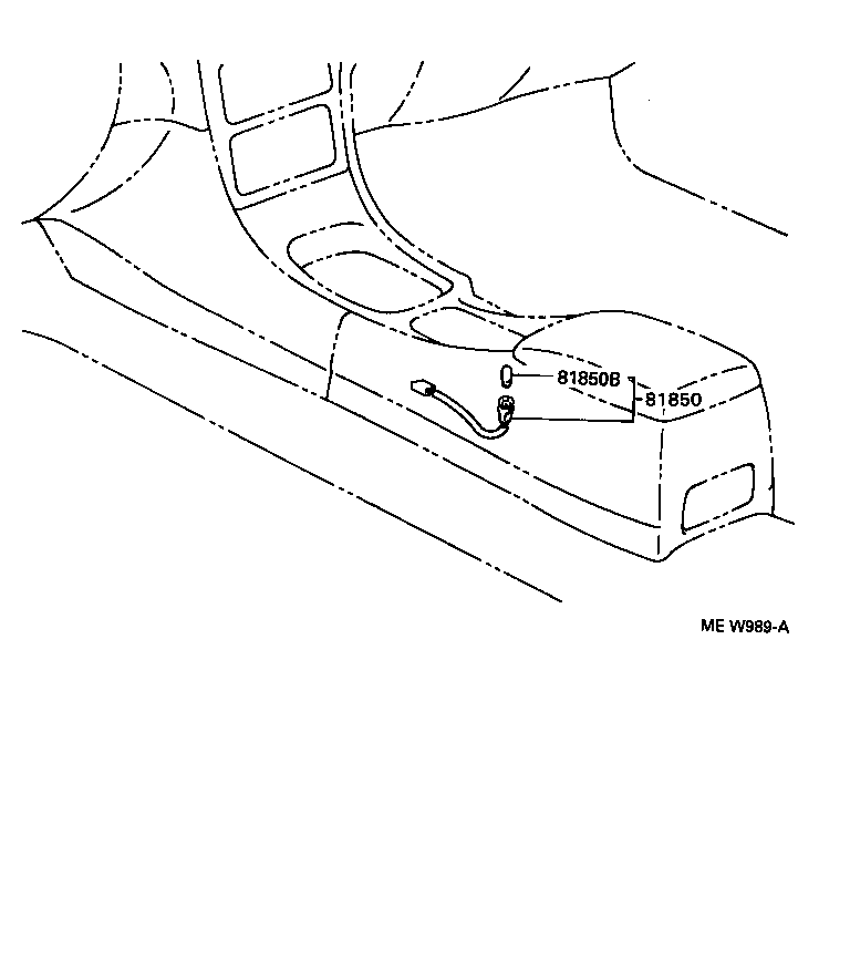 Toyota 81850-33010 LAMP ASSY, INDICATOR