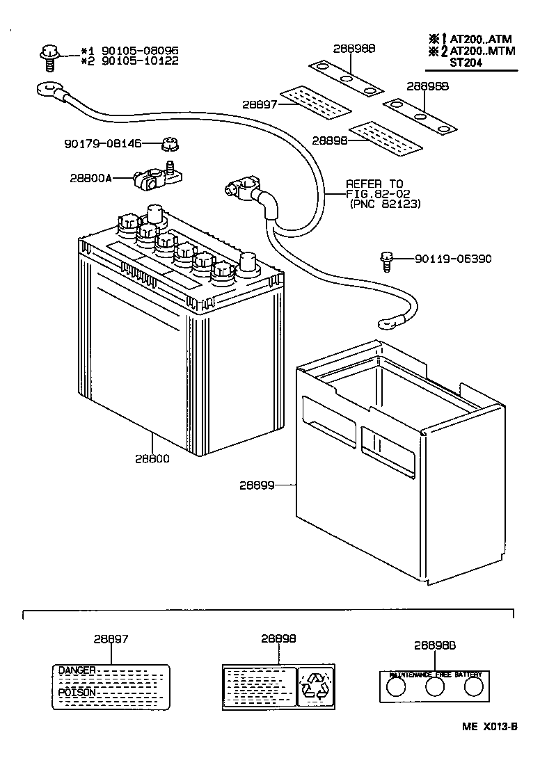 28899-74170 INSULATOR, BATTERY product image